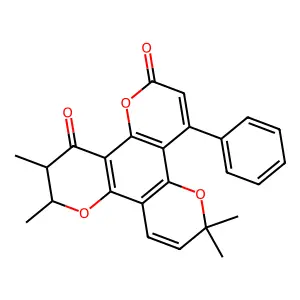 Inophyllum E structure