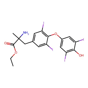 Etiroxate structure