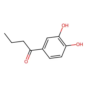 1-(3,4-dihydroxyphenyl)butan-1-one structure