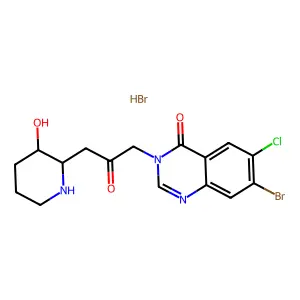 Compound C16H18Br2ClN3O3 structure