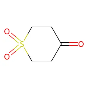 1,1-Dioxo-tetrahydro-thiopyran-4-one structure