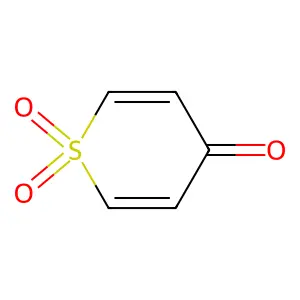 1,1-dioxothiopyran-4-one structure