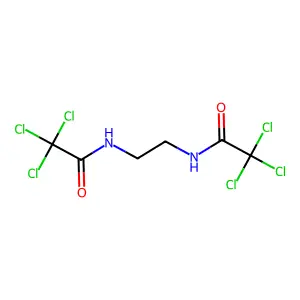 Compound C6H6Cl6N2O2 structure