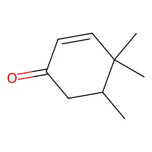 Compound C9H14O structure