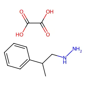 oxalic acid2-phenylpropylhydrazine structure