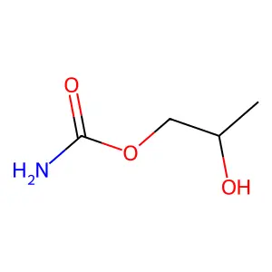 1,2-Propanediol, monocarbamate structure