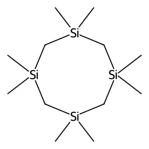 1,1,3,3,5,5,7,7-octamethyl-1,3,5,7-tetrasilocane structure