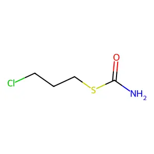 S-(3-chloropropyl) carbamothioate structure