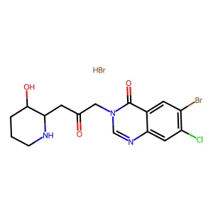 Compound C16H18Br2ClN3O3 structure