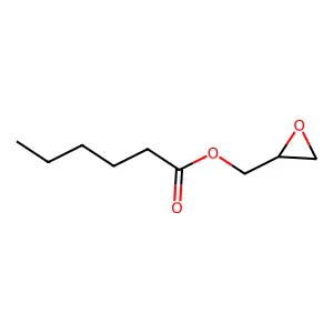 Glycidyl hexanoate structure