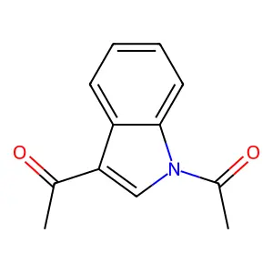 1,3-Diacetylindole structure