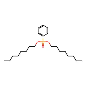 Dioctyl phenylphosphonate structure