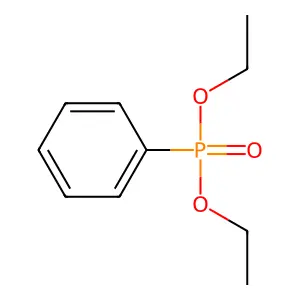 Diethyl phenylphosphonate structure