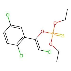 Compound C12H14Cl3O3PS structure