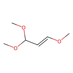 1,3,3-trimethoxyprop-1-ene structure