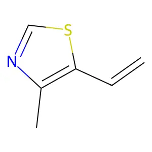 4-METHYL-5-VINYLTHIAZOLE structure