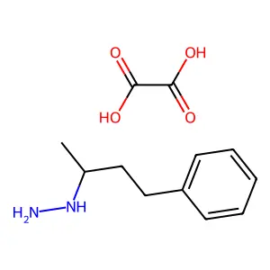 oxalic acid4-phenylbutan-2-ylhydrazine structure