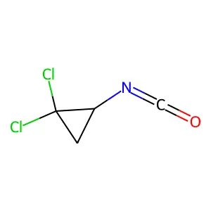 1,1-Dichloro-2-isocyanatocyclopropane structure