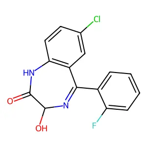 Compound C15H10ClFN2O2 structure