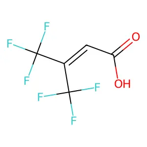 Compound C5H2F6O2 structure