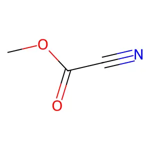 Methyl cyanoformate structure