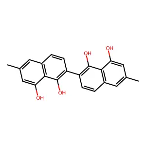 Diospyrol structure