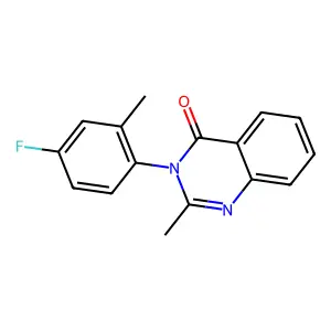 Compound C16H13FN2O structure