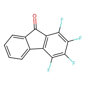 1,2,3,4-Tetrafluoro-fluoren-9-one structure