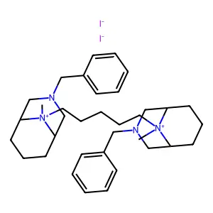 Compound C35H54I2N4 structure