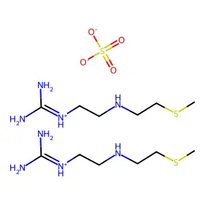 Compound C12H34N8O4S3 structure