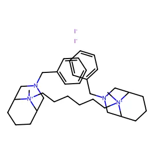 Compound C36H56I2N4 structure