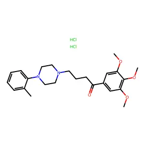 Compound C24H34Cl2N2O4 structure