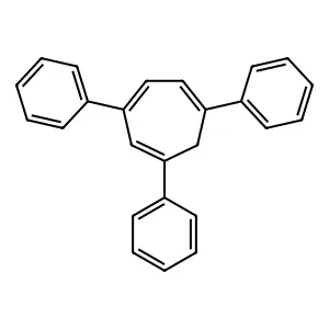 1,3,6-Triphenylcycloheptatriene structure