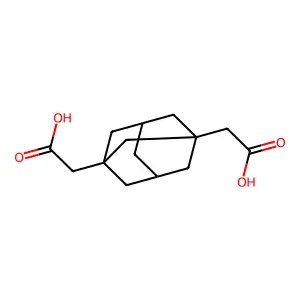 1,3-Adamantanediacetic acid structure