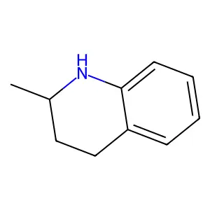 1,2,3,4-Tetrahydroquinaldine structure