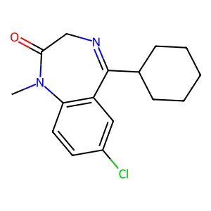 Compound C16H19ClN2O structure