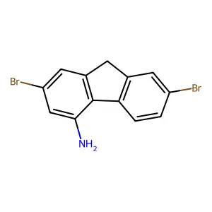 Compound C13H9Br2N structure