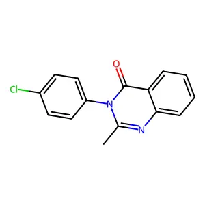 Compound C15H11ClN2O structure