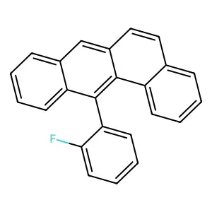 12-(2-fluorophenyl)benzo[a]anthracene structure