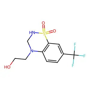 Compound C10H11F3N2O3S structure
