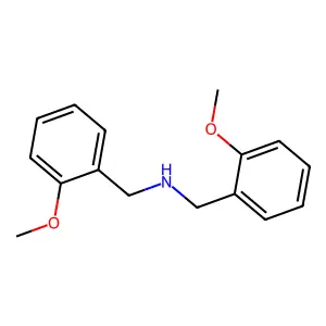 1-(2-methoxyphenyl)-N-[(2-methoxyphenyl)methyl]methanamine structure