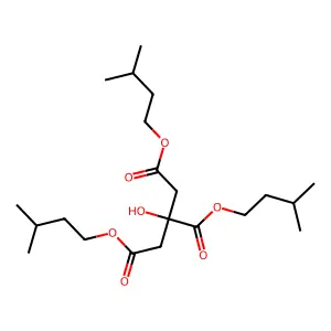 Triisopentyl citrate structure