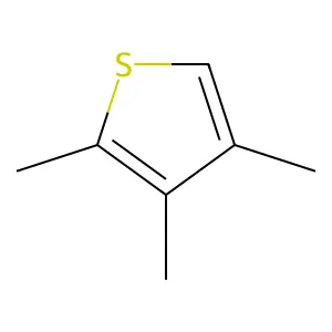 Thiophene, 2,3,4-trimethyl- structure