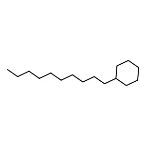 Decylcyclohexane structure