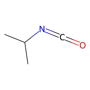 Isopropyl isocyanate structure