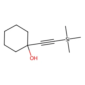 1-[2-(Trimethylsilyl)ethynyl]cyclohexanol structure