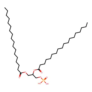 1,2-Distearoyl-L-phosphatidic acid structure