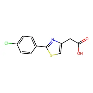 Fenclozic acid structure