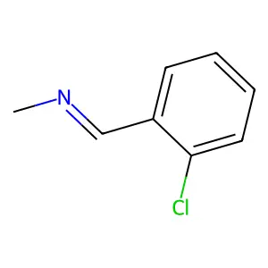 1-(2-chlorophenyl)-N-methylmethanimine structure