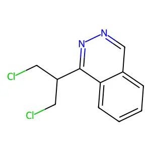1-(1,3-dichloropropan-2-yl)phthalazine structure